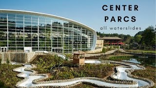 All waterslides at center parcs woburn forest onride POV [upl. by Ladd]