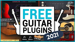 The 8 Best FREE Guitar VST Plugins Every Producer NEEDS in 2021 [upl. by Hamer199]