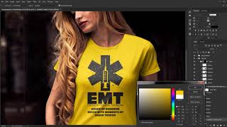 TShirt Mockup FREE PSD [upl. by Still]