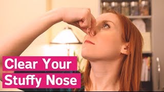 How To Clear A Stuffy Nose Instantly [upl. by Akemeuwkuhc210]