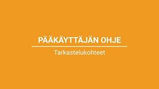 Tarkastelukohteiden muokkaaminen [upl. by Jenei]