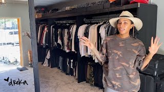 Cali Home Tour  New Closet Tour  Dreka Gates [upl. by Eizus]