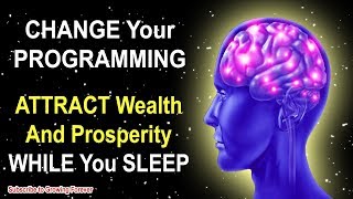 ABUNDANCE Affirmations while you SLEEP Program Your Mind Power for WEALTH amp PROSPERITY [upl. by Plato968]