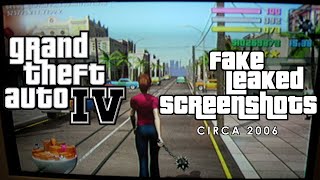 Fake GTA IV Screenshots The Clickbait of 2006 [upl. by Hueston]