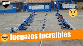 4 DIVERTIDOS JUEGOS para EDUCACION FISICA PRIMARIA 😎 [upl. by Martel]