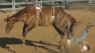 Ranch Broncs  2018 Will Rogers Range Riders Rodeo  Thursday [upl. by Barron]