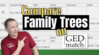 How to Compare Family Trees on GEDmatch  Genetic Genealogy [upl. by Eiramave155]