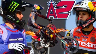 Anaheim 2 Supercross 2024  In The Pits 🔥 [upl. by Langbehn]