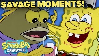 SpongeBobs Top 26 Most Savage Moments 💀 [upl. by Drucill]