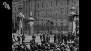 Palace Pandemonium 1914  Emmeline Pankhurst  BFI National Archive [upl. by Eemak]