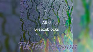 AltJ  Breezeblocks Original TikTok Version [upl. by Ettezoj196]