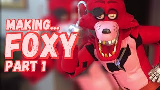 Making Foxy Cosplay  Part 1 [upl. by Ynattib814]