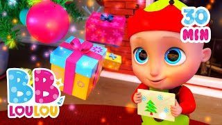 Chansons et comptines de Noël pour enfants  Je te souhaite un Joyeux Noël  BB Loulou [upl. by Rame389]