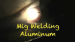 Mig Welding Aluminum with a Spool Gun [upl. by Ace]