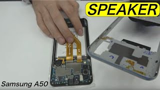 Samsung A50 Speaker Replacement [upl. by Narbig124]