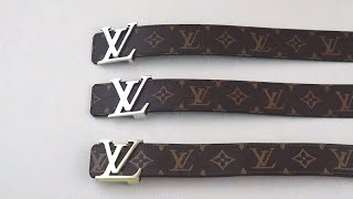 HOW TO SPOT A FAKE LOUIS VUITTON BELT  Real vs Replica LV Belt Review Guide [upl. by Leahcimal]