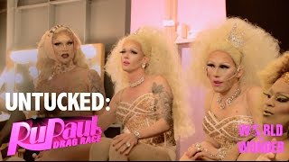 Untucked RuPauls Drag Race Episode 8  Conjoined Queens [upl. by Aiket]