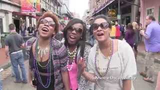 Mardi Gras Bourbon St New Orleans [upl. by Shannan]