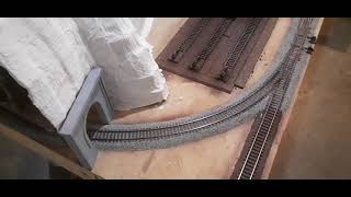 Overview of my HO scale 4x8 layout [upl. by Ecnahc37]