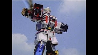 Mega Tigerzord  Season 2  Mighty Morphin  Power Rangers Official [upl. by Haduj]