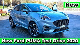 Test Drive New Ford PUMA Hybrid ST Line X 2020 [upl. by Barbie331]