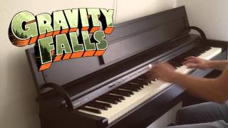 Gravity Falls  Main Theme  Finale Piano Cover [upl. by Shultz]