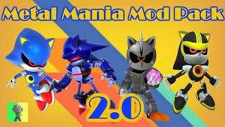 Sonic Mania PC  Metal Mania Mod quotPackquot 20 [upl. by Eel353]