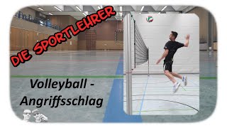 Volleyball  Angriffsschlag [upl. by Elstan]