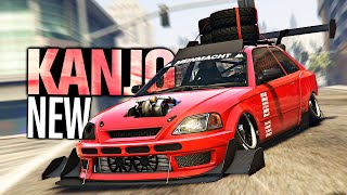 GTA 5 Online  NEW Dinka Blista Kanjo Customization Diamond Casino Heist [upl. by Jaehne]