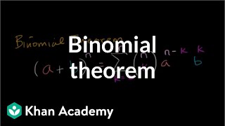 Binomial theorem  Polynomial and rational functions  Algebra II  Khan Academy [upl. by Dodge]