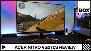 Acer Nitro VG270S 27 Full HD IPS Gaming Monitor Review [upl. by Ylluz467]