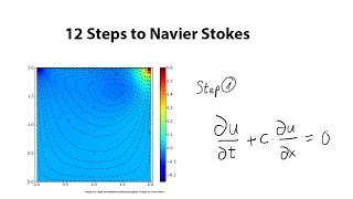 12 Steps to NavierStokes  Step 1 [upl. by Valenza]