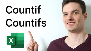 How to use COUNTIF and COUNTIFS in Microsoft Excel [upl. by Anihsit]