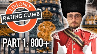 1 d4 ONLY Climb BEGINS  Part 1 800 London Stonewall Catalan [upl. by Chadd]