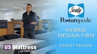 Sealy Posturepedic Hybrid Medina Firm  Expert Review [upl. by Rector]