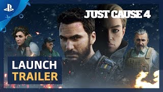 Just Cause 4  Launch trailer  PS4 [upl. by Klaus]