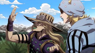 Pizza Mozzarella by Gyro Zeppeli Animated 「JoJos Bizarre Adventure Steel Ball Run」 [upl. by Gad]