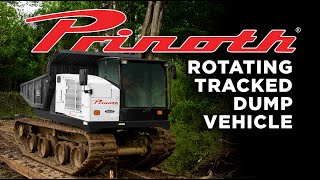 Prinoth T14R  Rotating Tracked Dump Vehicles [upl. by Sifan]