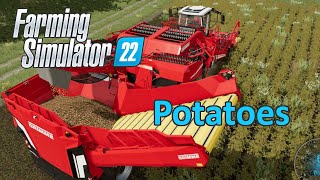 Farming Simulator 22 Tutorial  Potatoes [upl. by Wesley]