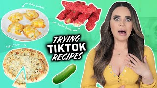 TRYING MORE TIKTOK FOOD HACKS  Part 4 [upl. by Schou546]