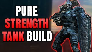 Dark Souls Remastered  Pure Strength Tank Build PvPPvE  High Vitality Build [upl. by Nniroc]