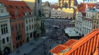 Live webcam from Prague  Time Lapse [upl. by Hoyt841]