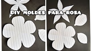 como fazer molde para flores [upl. by Chet53]