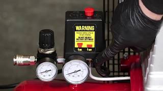 Air leaking under Pressure Switch  Air Compressor Check Valves One Way Non Return [upl. by Aical]