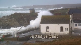 Quand la tempête fait bouger Ouessant [upl. by Dlorah]