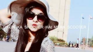 Dhinchak Pooja  Dilo ka shooter lyrics [upl. by Jahdal]