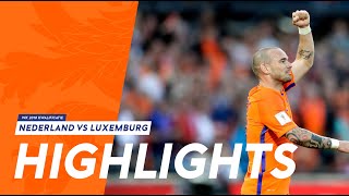 Highlights Nederland  Luxemburg 09062017 WK 2018kwalificatie [upl. by Nicola571]