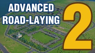 Advanced Road Laying  Part 2 SimCity 5 [upl. by Neersin]