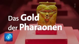 Ausstellung zeigt das Gold der Pharaonen im alten Ägypten [upl. by Ihdin]