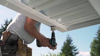 Patio Cover Installation [upl. by Haye]